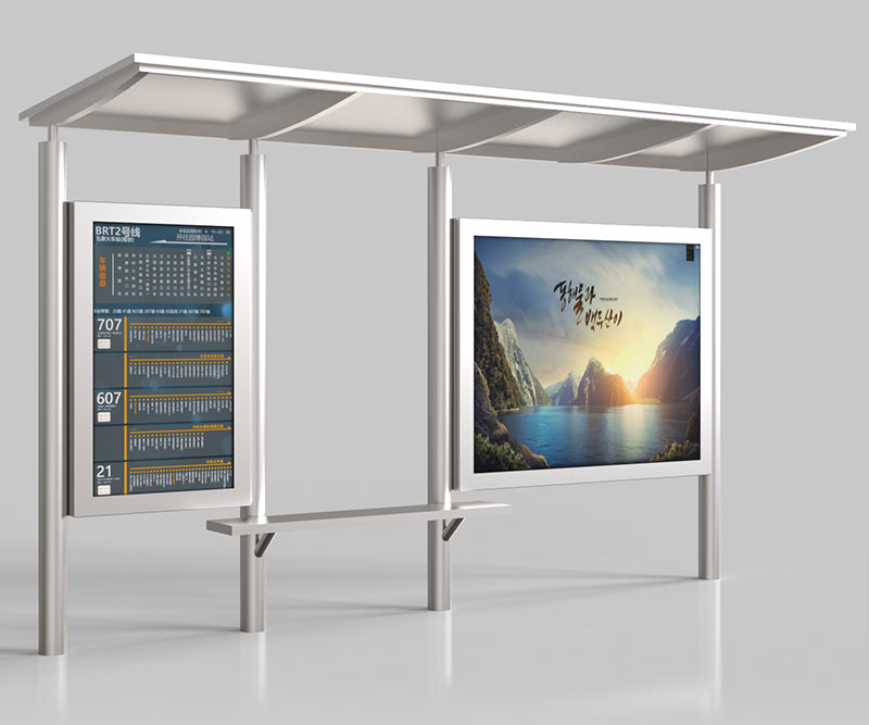 生產(chǎn)制作公交候車(chē)亭需要注意那幾個(gè)要素？